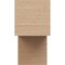 Ekena Millwork 5"W x 10"D x 10"H Classic Chapel Hill Rough Cedar Woodgrain TimberThane Corbel, Primed Tan CORUR05X10X10CHPRCPR - alternate 6